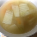 白菜とにんじんの元気スープ